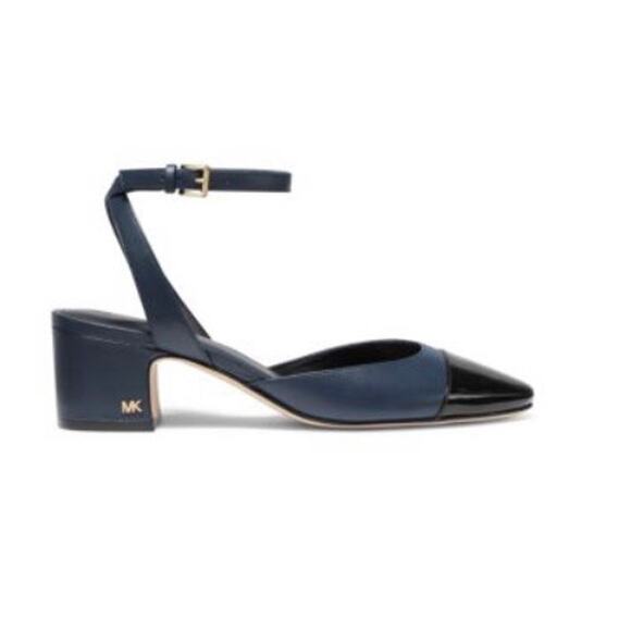 Michael Michael Kors Brie Leather Pumps - Picture 1 of 9